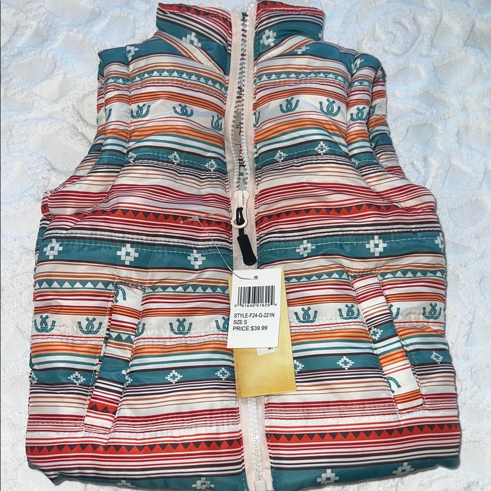Colorful Striped Vest